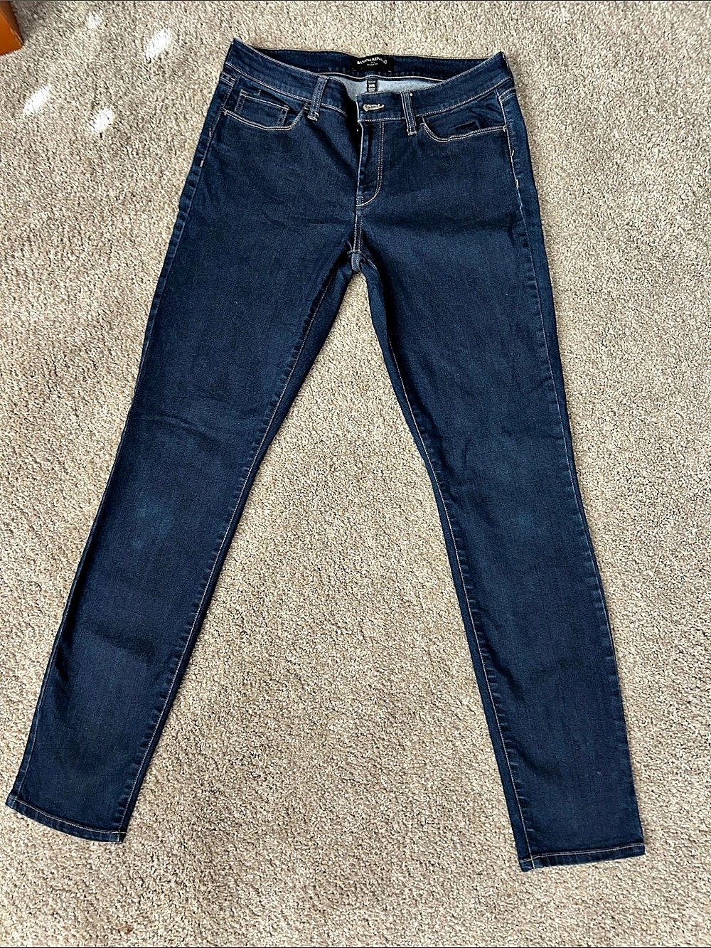 Banana Republic Straight Leg Jeans Blue Waist 29 Size 8